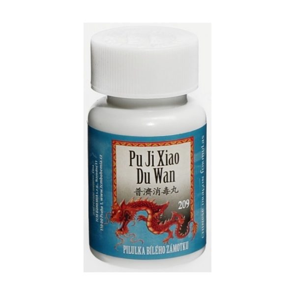 virtusia-tcm-80-pilulka-bieleho-zamotku-PU-JI-XIAO-DU-YIN-WAN WAN 209 PILULKA BIELEHO ZÁMOTKU - Image 1