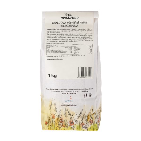 Špaldová múka celozrnná 1 kg - Image 3